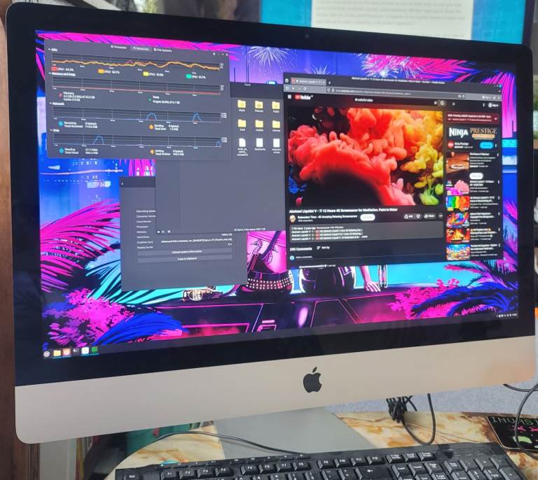 Apple imac 27 inch 2015 32gb ram desktop PC AMD FirePro M6100