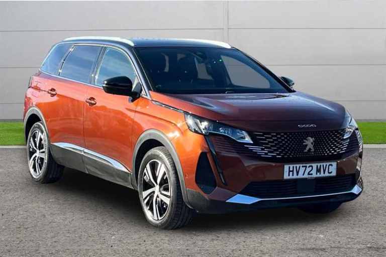 2022 Peugeot 5008 1.5 BLUEHDI GT 5DR EAT8 Estate Diesel Automatic