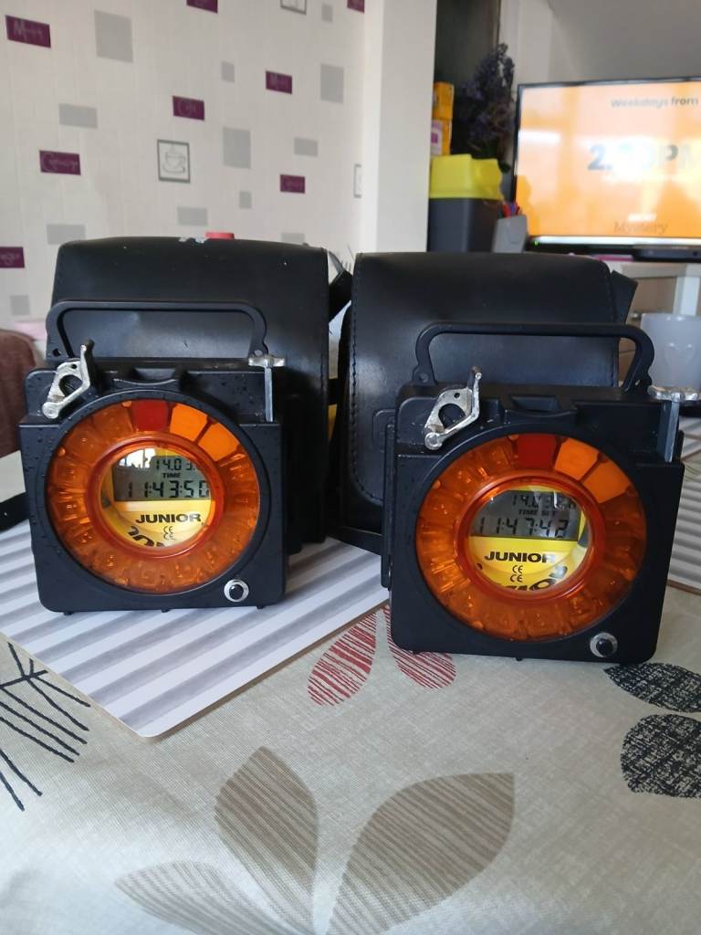 2 x T3 pigeon clocks £55 each or both for £100