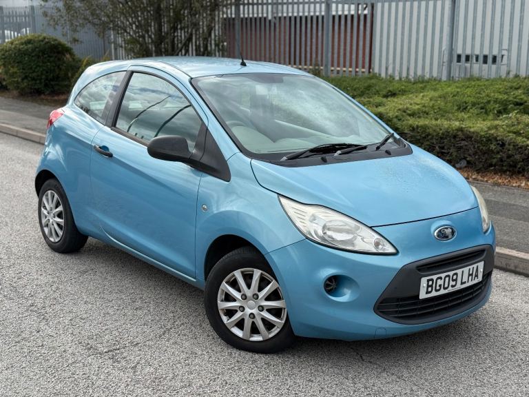 2009 Ford KA 1.2 Studio 3dr Hatchback Blue - £20 Yearly Road Tax! MOT April 27.