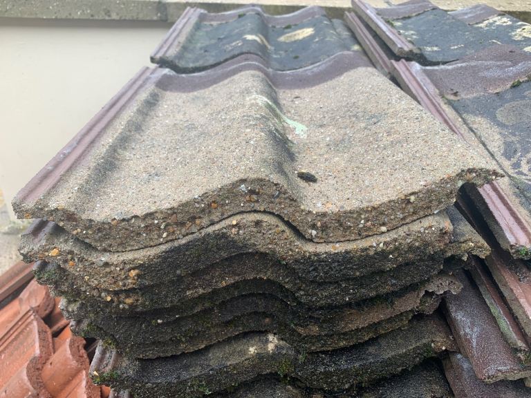 Free roof tiles used