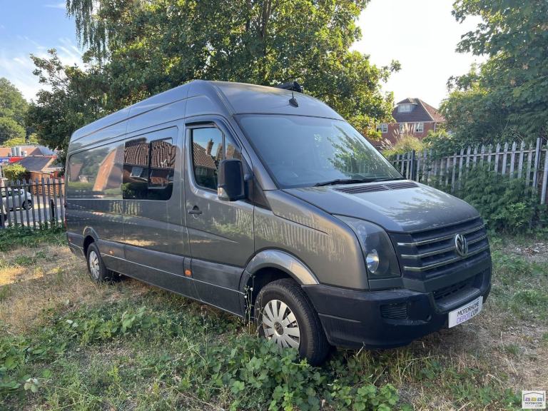 VW Crafter Campervan 3 Berth French Bed Garage Awning Tow Bar 67k Miles