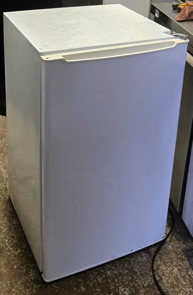 image for Currys ESSENTIALS CUF50W18 Under counter FREEZER, Mini Freezer - White 