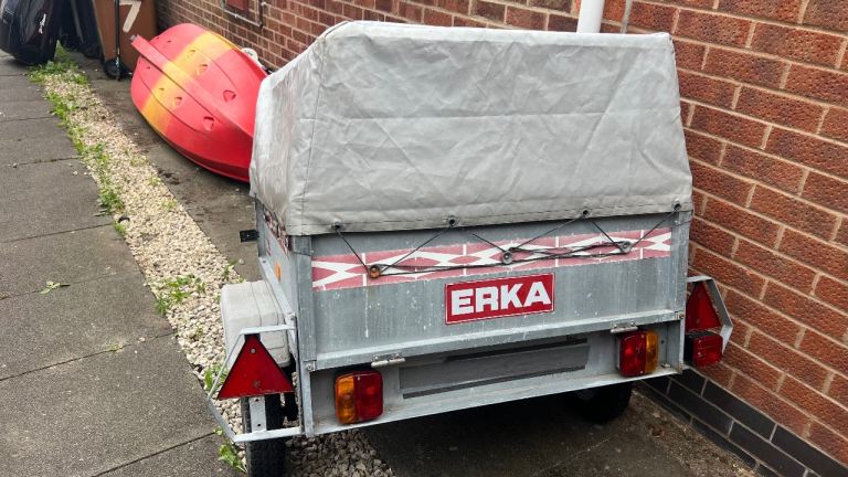 Erka car trailer 