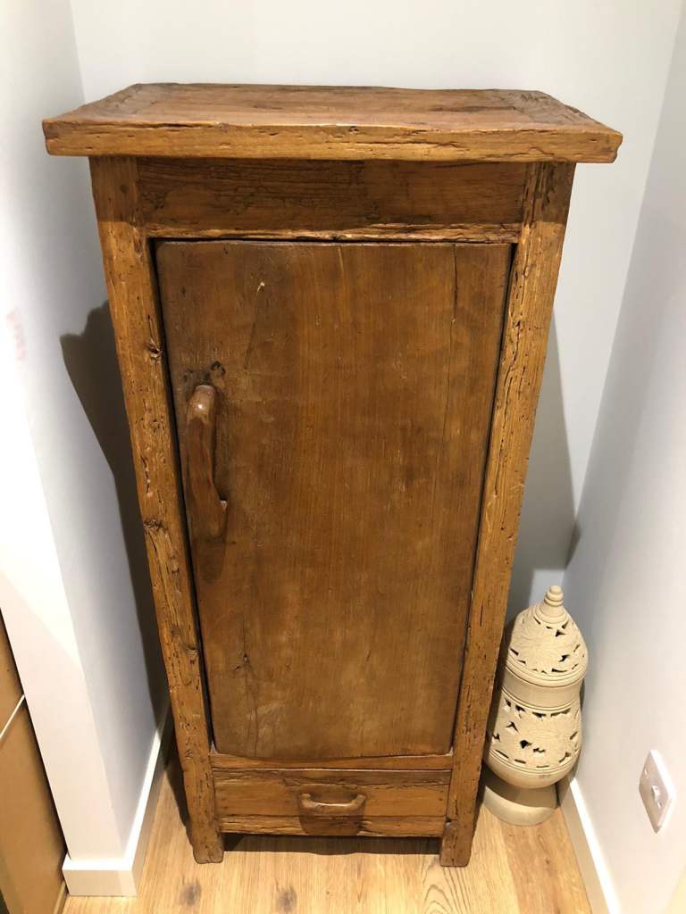 Indonesian Teak Wine Cabinet 