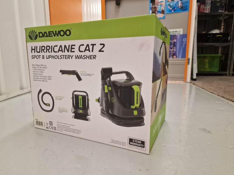 Daewoo Hurricane Cat 2 – Spot & Upholstery Washer (As New)