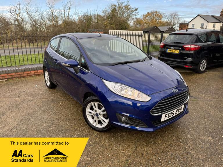 2015 Ford Fiesta 1.0 EcoBoost Zetec 3dr HATCHBACK PETROL Manual