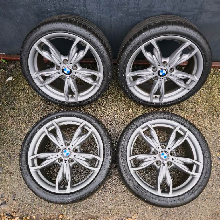 Genuine BMW 18" MSport 436M Alloy Wheels 1 2 Series M140 M135 F20 F22 