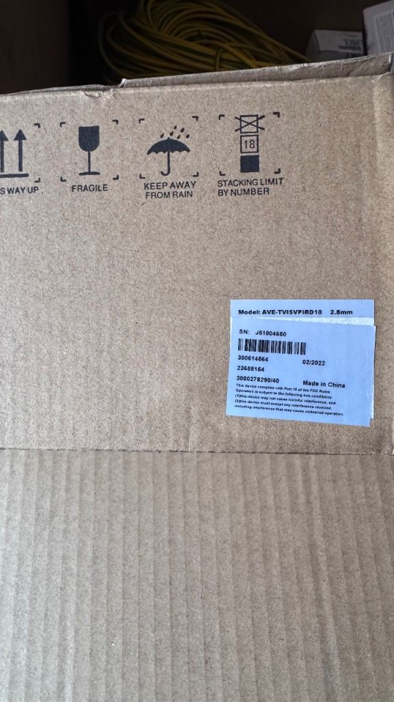 New AVE TV55VP18310 Surveillance Camera - Still Boxed