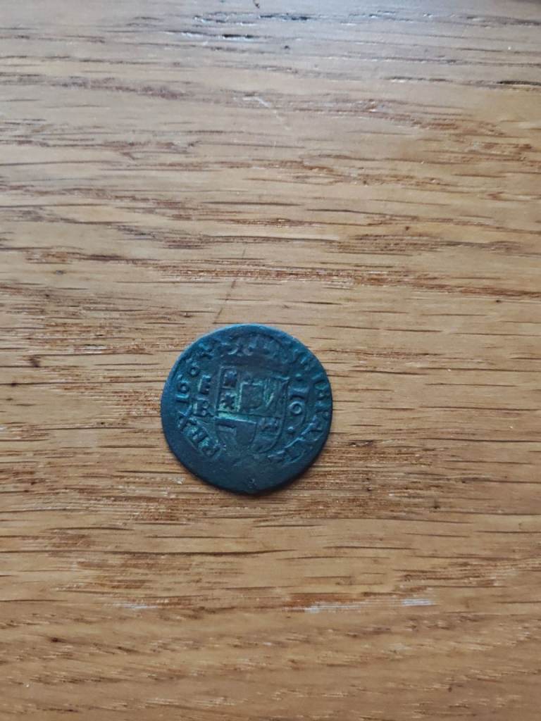 1664 Spanish coin of Philip IV