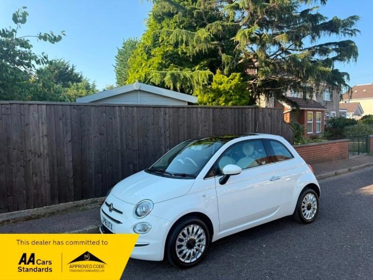 2018 Fiat 500 1.2 Lounge 3dr HATCHBACK Petrol Manual