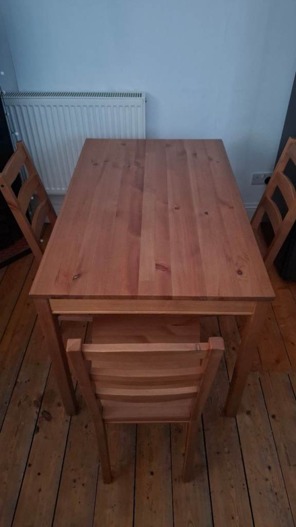 Dining table with 3 chairs