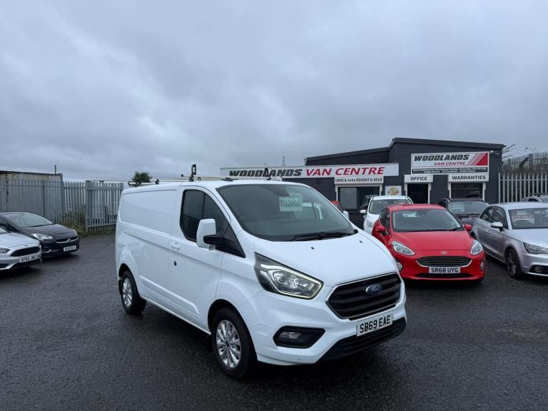 2019 ON A 69 PLATE FORD TRANSIT CUSTOM 300 LIMITED 130 BHP SWB 68K ULEZ FREE 