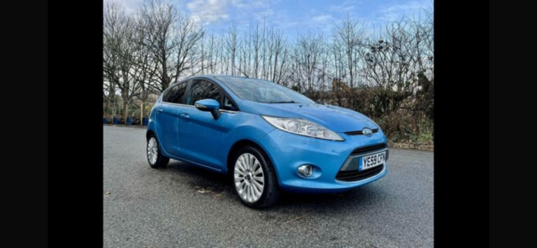 FORD FIESTA 2009 1.4 TITANIUM, petrol manual,120,000 miles