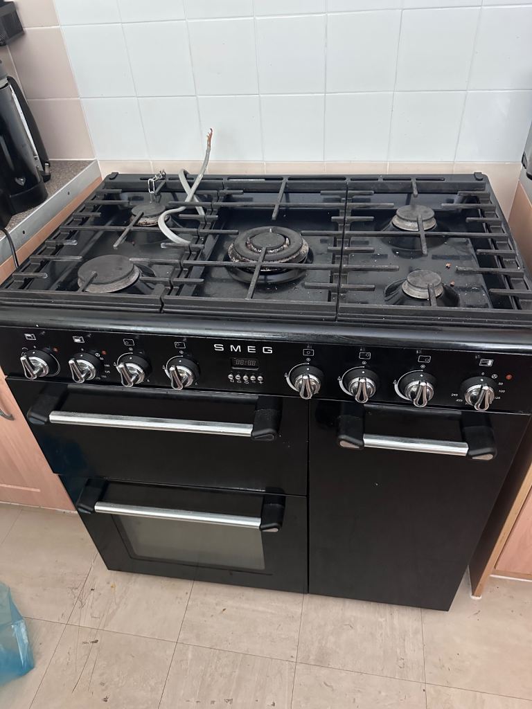 Smeg dual fuel double oven