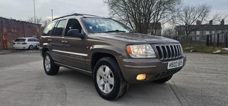2002 JEEP GRAND CHEROKEE 4.0 LIMITED 5DR AUTOMATIC LPG 4WD TOWBAR
