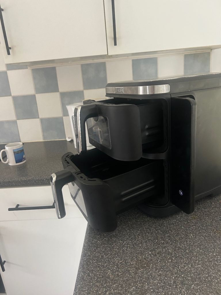 Hayden double air fryer black 