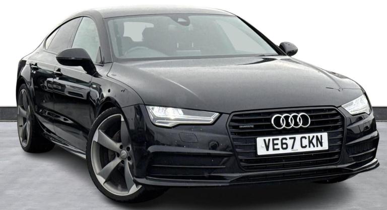 AUDI A7 3.0 TDI V6 Black Edition Sportback S Tronic quattro Euro 6 (s/s) 5dr