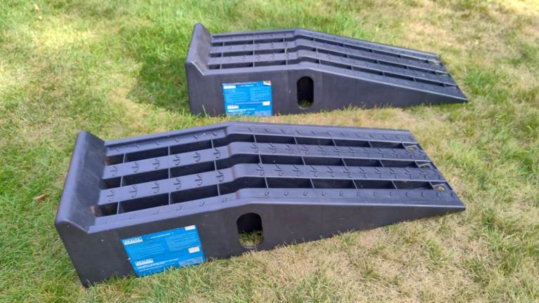 Pair of Sealey Car Ramps
