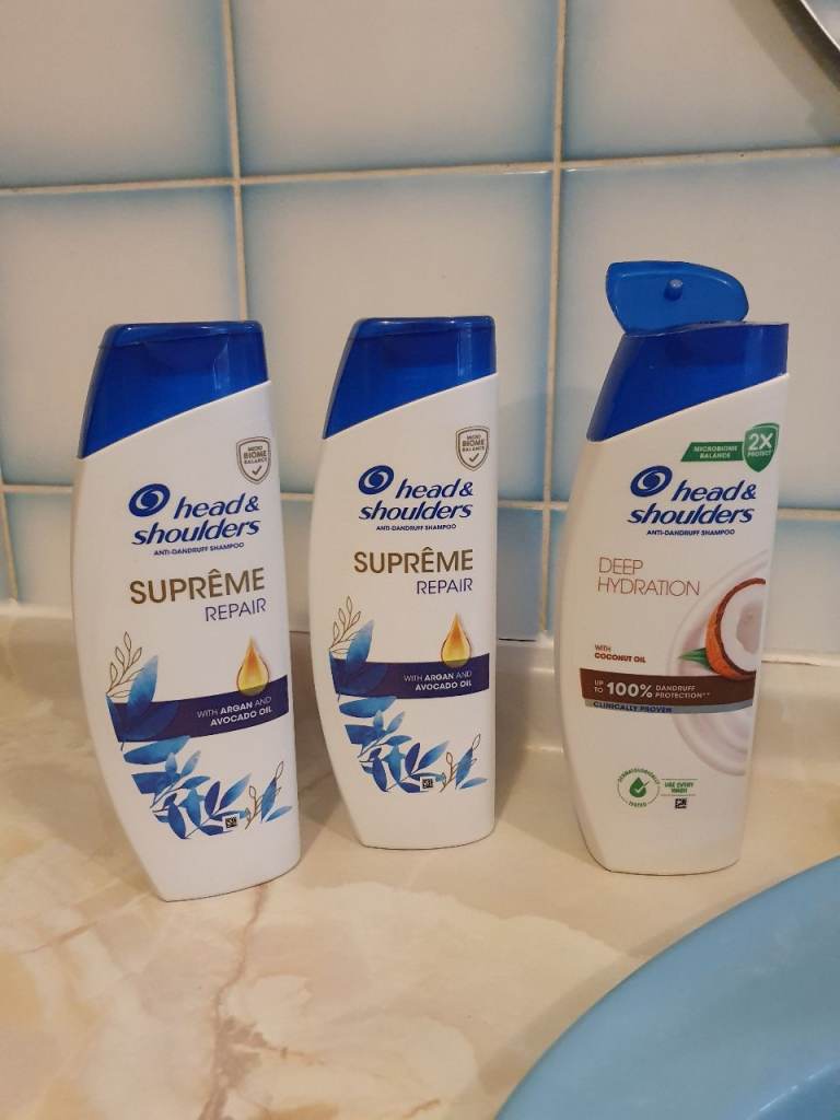 Head and Shoulders shampoo