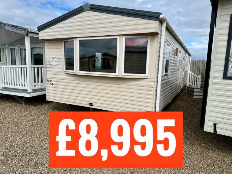 OFF SITE static caravan Scotland double glazed & central heated 3 bed ABI Lomond