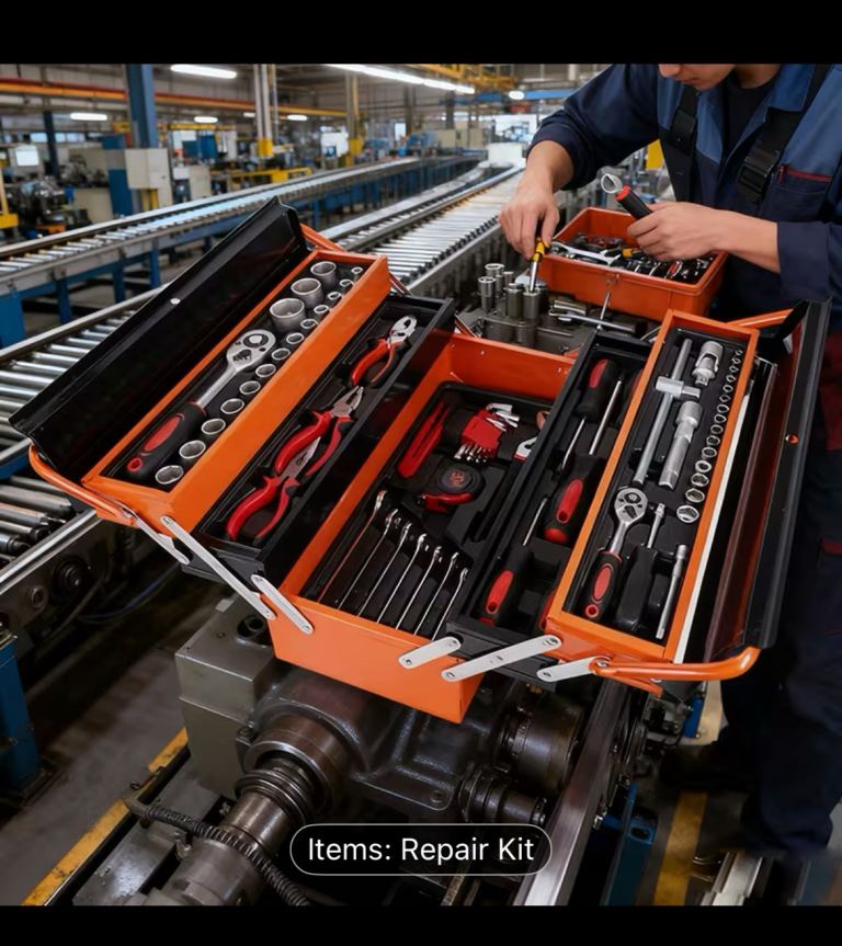 New 168pcs of Maintenance Tools, Portable Metal Toolbox, Heavy-duty Garage Vehicle Maintenance Kit