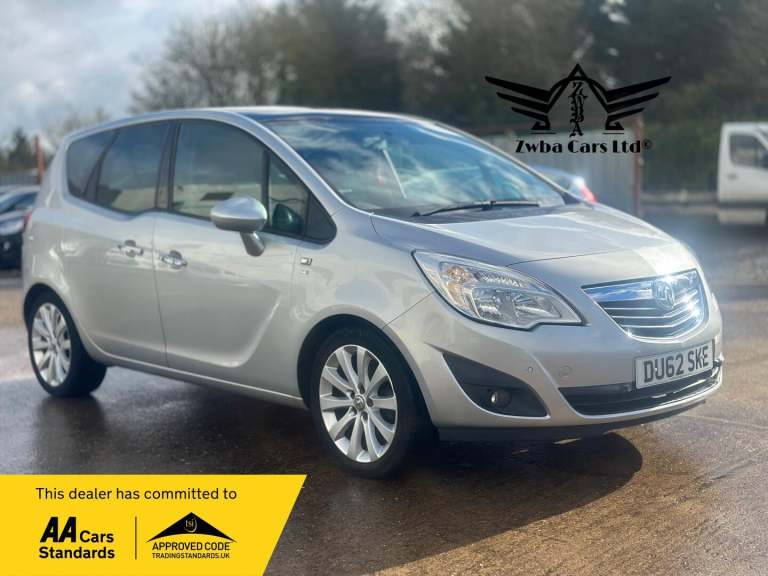 2012 Vauxhall Meriva 1.4 16V SE Euro 5 5dr MPV Petrol Manual