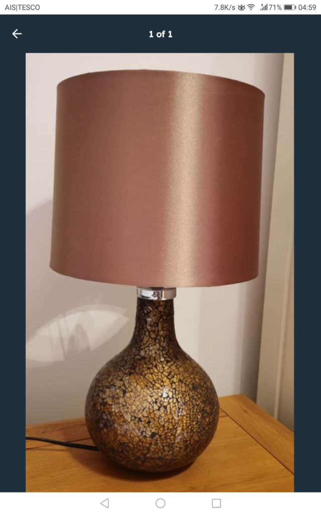 A PAIR OF BRAND NEW BEAUTIFUL BED SIDE OR LIVING ROOM LAMPS FROM JOHN LEWIS