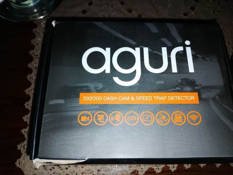 Aguri dash cam speed trap detector 2 in 1. Lifetime updates over the pc. WiFi updates