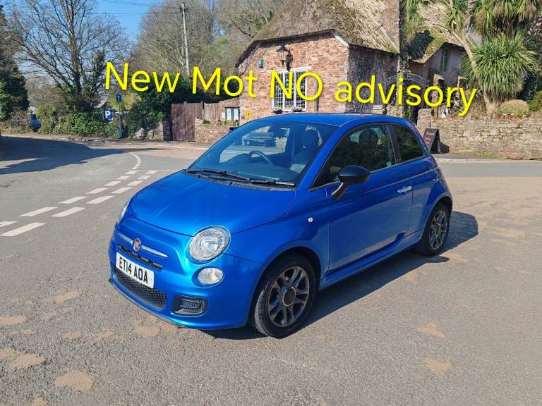 ✅New Mot NO advisory /FSH book✅Fiat 500 Sport Edition 1.2 petrol 2014▪️Low mileage 76K 