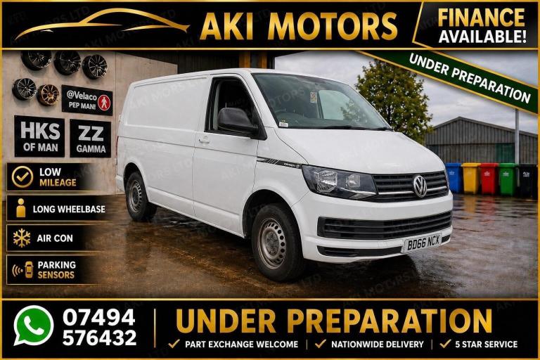VOLKSWAGEN TRANSPORTER 2.0 TDI T30 BlueMotion Tech Startline FWD SWB Euro 6