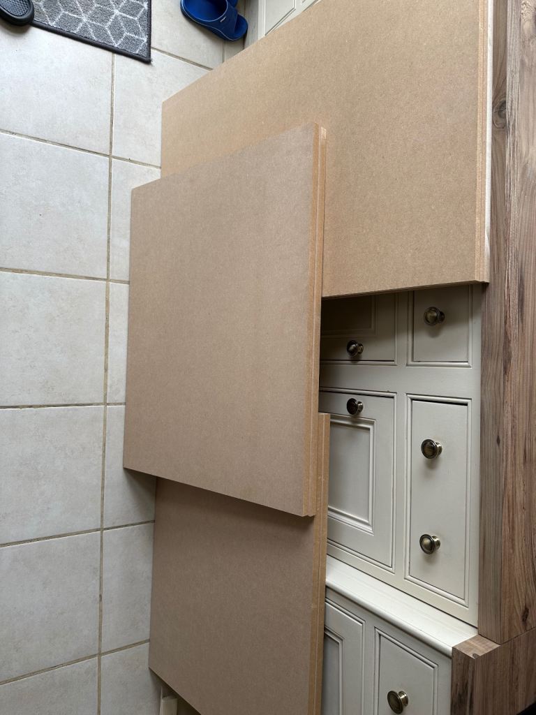 MDF sheets 18mm thick