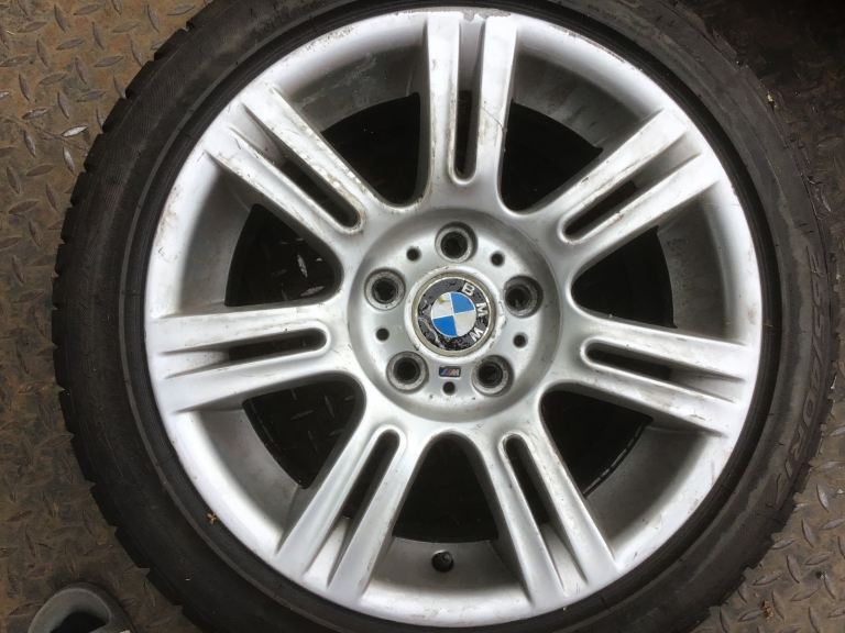 BMW alloy wheel with tyre 