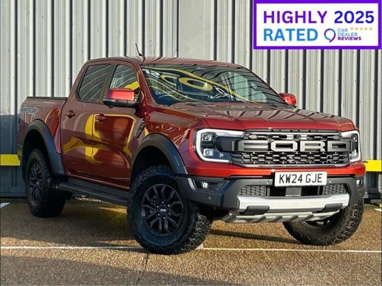 2024 Ford Ranger 2.0 EcoBlue Raptor Pickup Double Cab 4dr Diesel Auto 4WD Euro 6 (s/s) (210  Pick...
