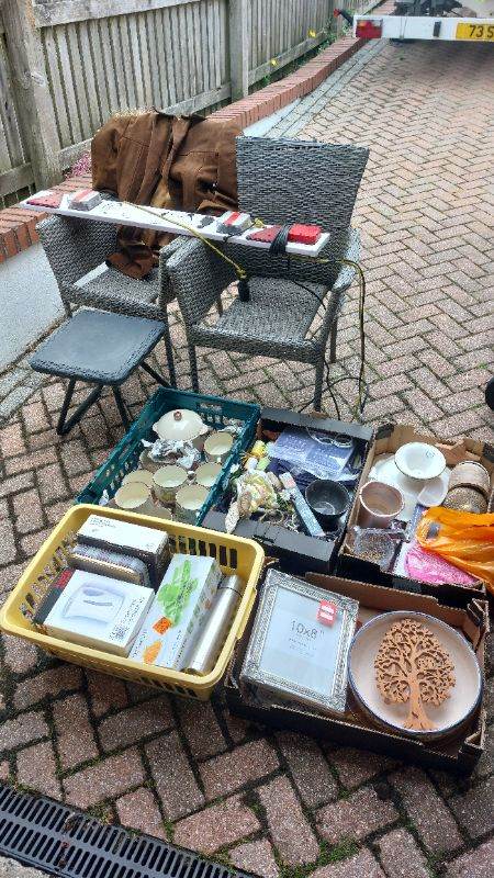 Job lot bric A Brac carboot sale items market 