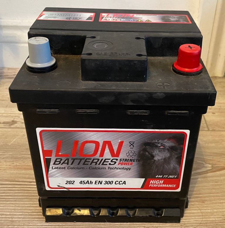 ✅12V Car Van Battery 300A 45Ah Lion 202🔋