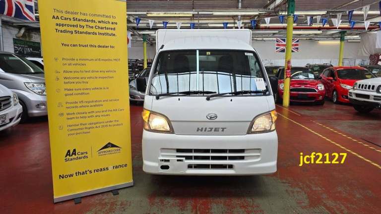 2013 Daihatsu Hijet 660cc box Freezer VAN ULEZ FREE  Petrol Automatic