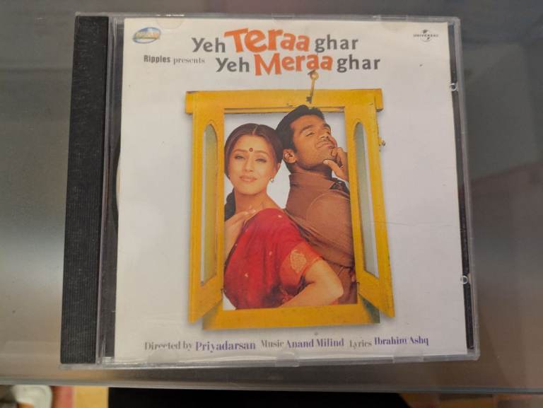 Yeh Teraa Ghar Yeh Meraa Ghar Indian Asian Hindi Bollywood Blockbuster Music CD ref 43