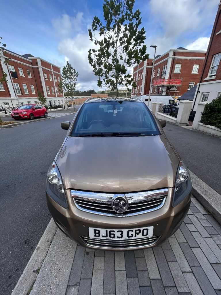 Vauxhall, ZAFIRA, MPV, 2013, Manual, 1598 (cc), 5 doors