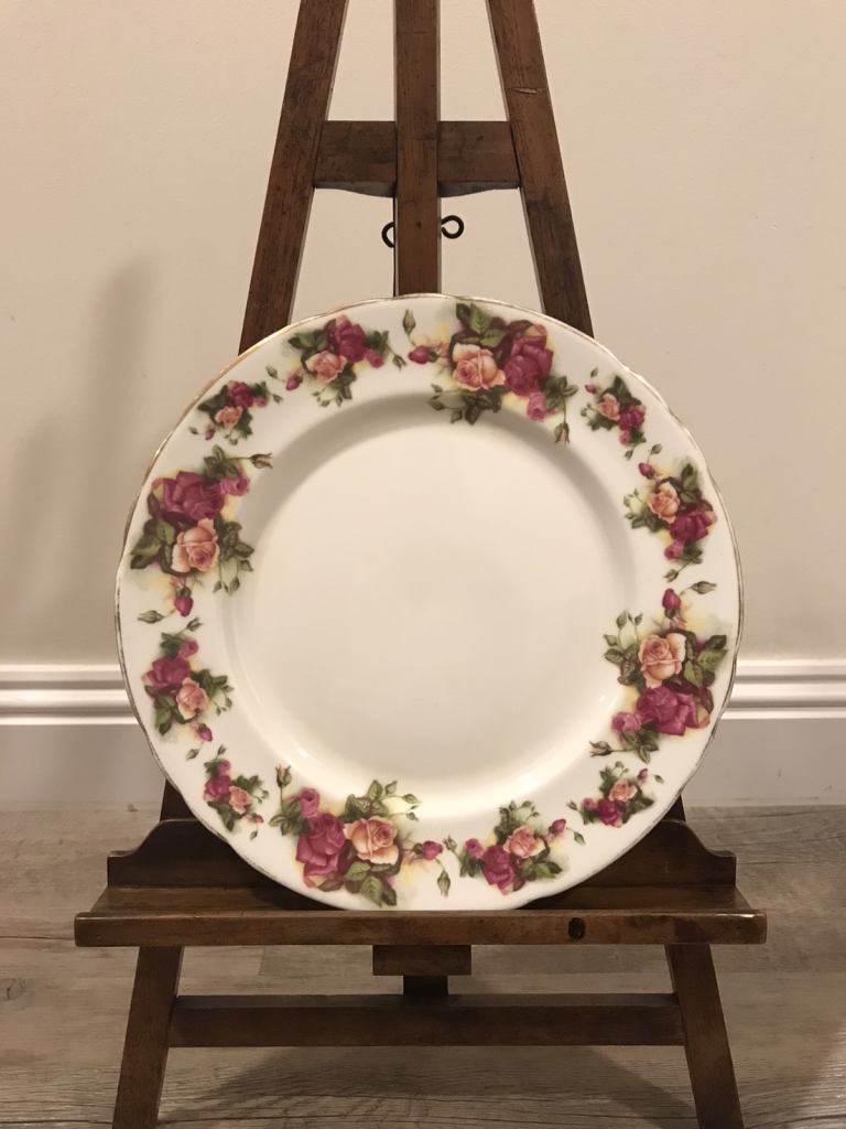 Vintage Royal Chelsea bone china plate