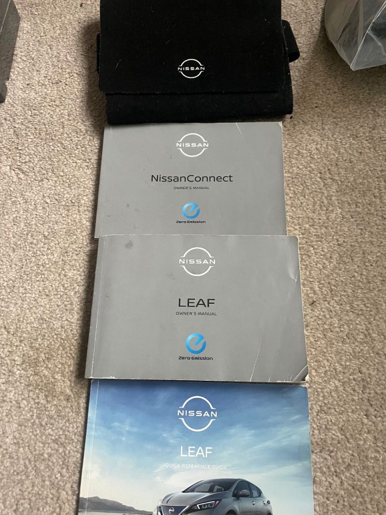 Nissan Leaf 2022 onwards Owner's Manual & Guides – Good Condition | in ...