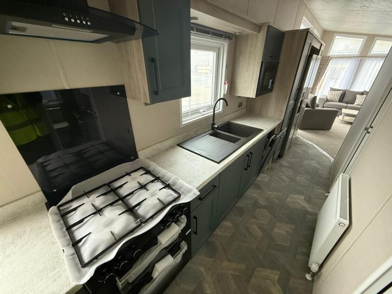 COSMOS LODGE 42X14 • 2 BED • HIGH SPEC • MODERN • OFF SITE SALE • SLIDING DOORS