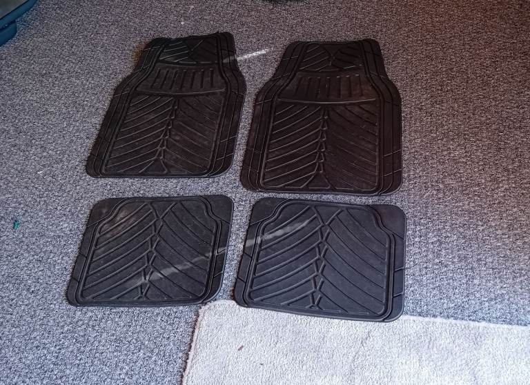 Rubber car mats