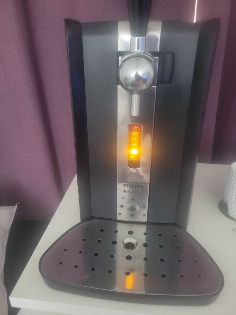 Perfect draught beer machine