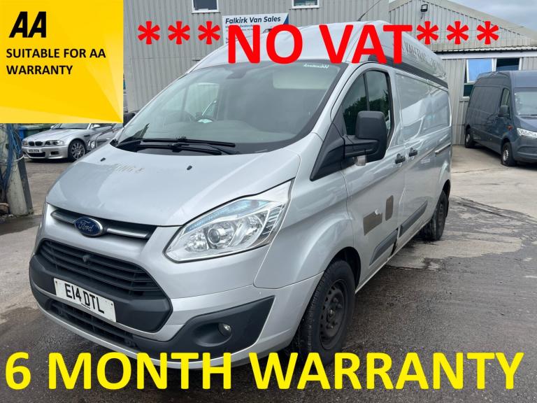 2014 Ford Transit Custom 2.2 TDCi 125ps Low Roof Trend Van PANEL VAN Diesel Manual