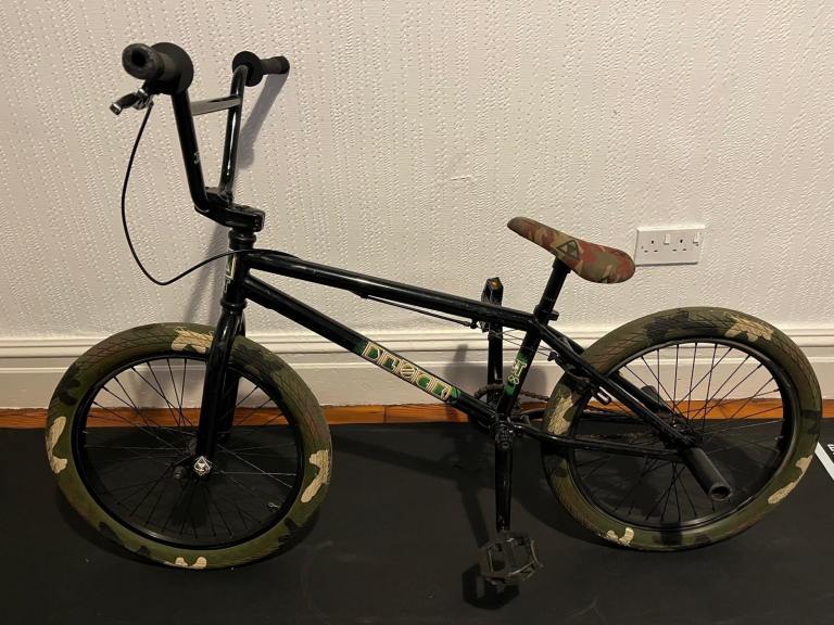 Jet Block BMX Green Camo Bike 20” 
