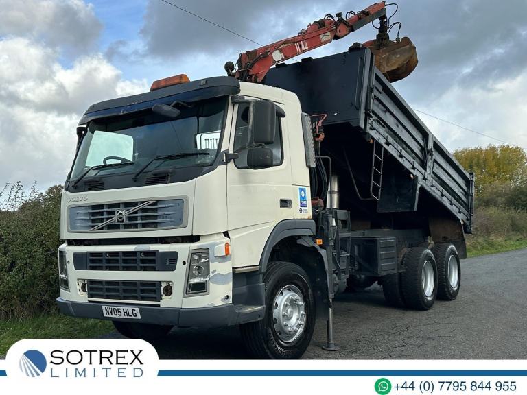 Volvo FM9 300 6 X 4 Tipper with Grab