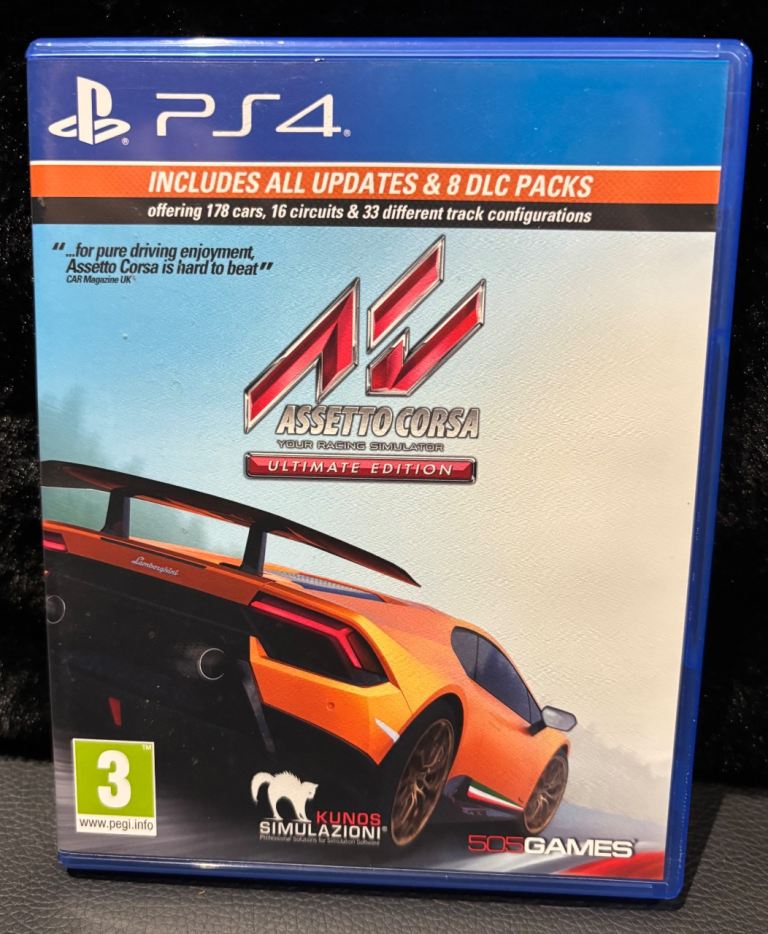 PlayStation 4 - Assetto Corsa Ultimate Edition Game.   PS4