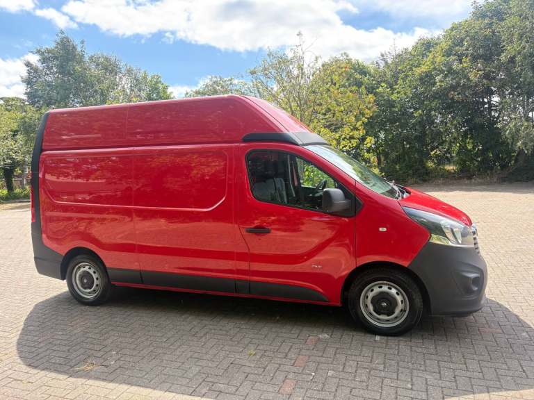 2017 Vauxhall Vivaro 2900 1.6CDTI BiTurbo 6 Speed 125ps Lwb High Roof Panel Van