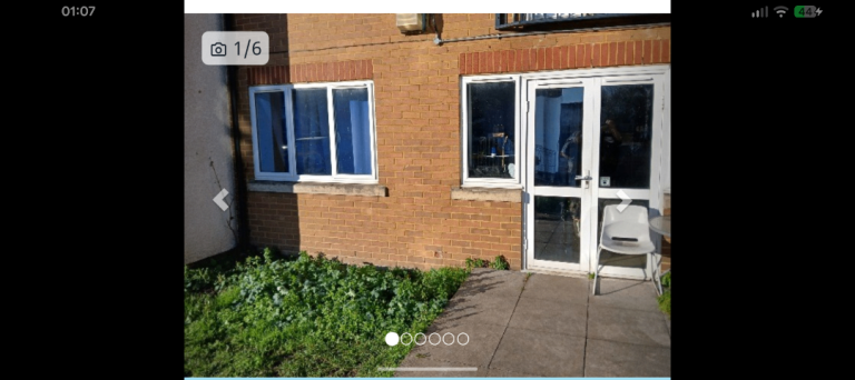 2 bed ground floor flat 